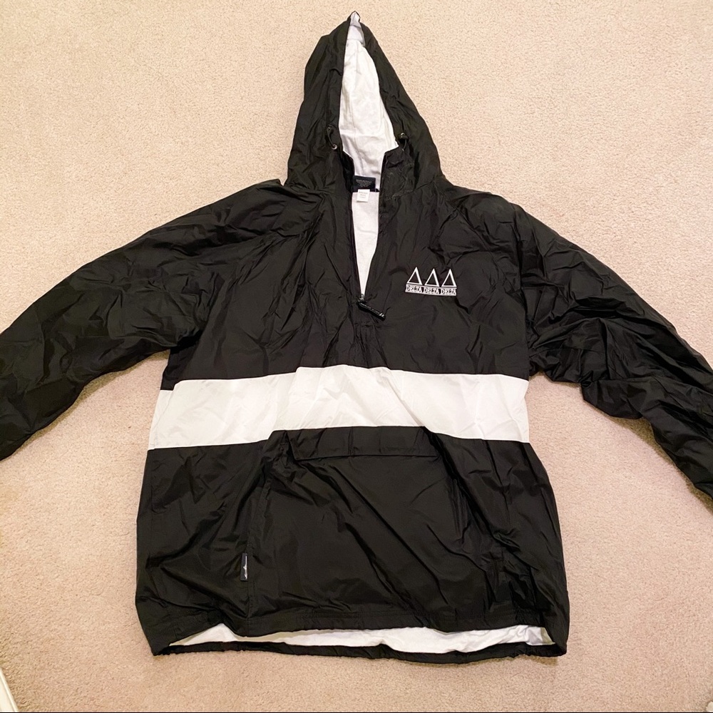 NWOT Charles river tri delta rain coat
